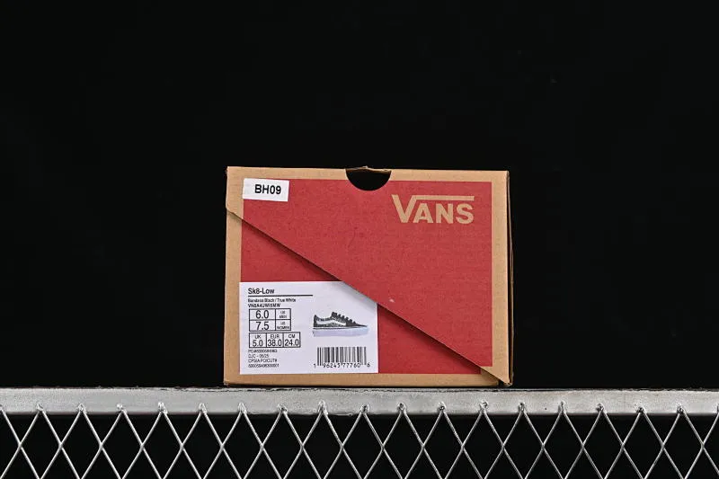 All categories Vans Vans series Vans Low Vans low-top Vans Sk8-Low Vans cashew flower non-slip casual skateboard shoes VN0A4UWI5MW